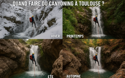 Quand faire du canyoning à Toulouse ?