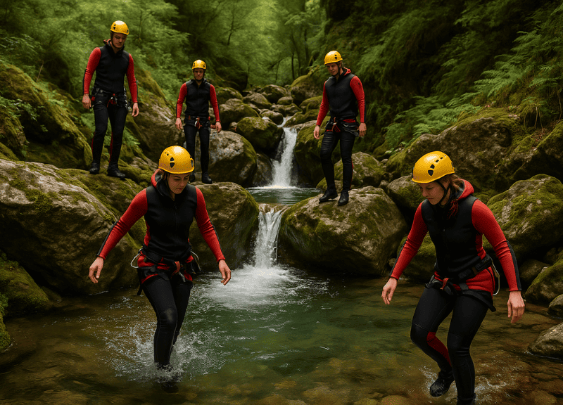 Activités nature pour entreprise à Toulouse : organiser une sortie canyoning