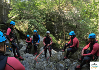canyoning en team building